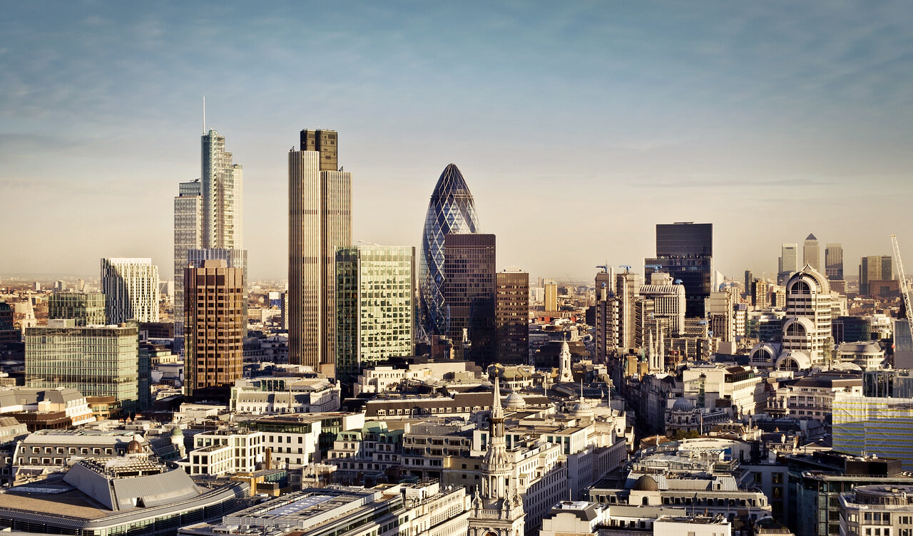 Фреска Панорама Лондонских высоток